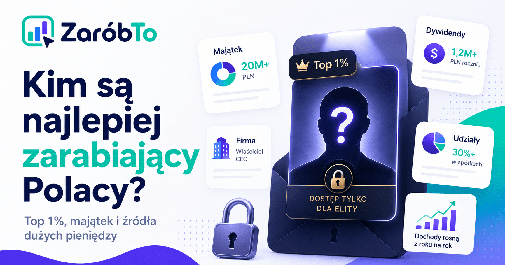 Kim są najlepiej zarabiający Polacy - top 1%, majątek i źródła dużych pieniędzy