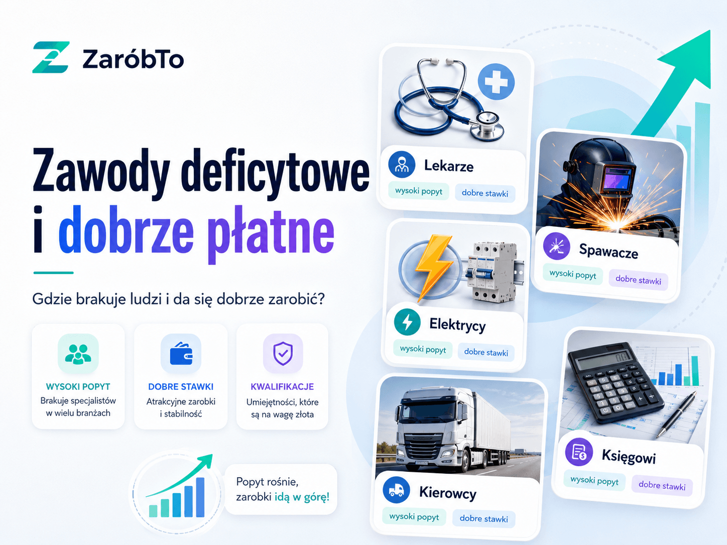 Zawody deficytowe i dobrze płatne - gdzie brakuje ludzi i da się dobrze zarobić